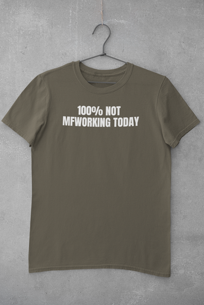 100% NOT MFWORKING TODAY